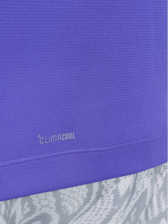 adidas adidas Koszulka techniczna 159353 Fioletowy Regular Fit