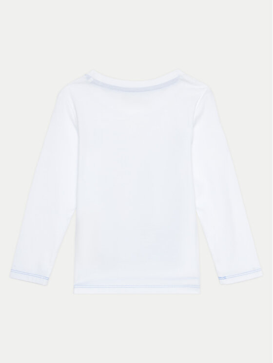 Guess Guess Μπλουζάκι N4BI14 I3Z14 Λευκό Regular Fit
