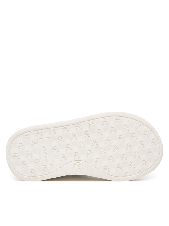 Calvin Klein Calvin Klein Snīkeri Low Cut Lace-Up/Velcro V1X9-83278-1355 M Balts