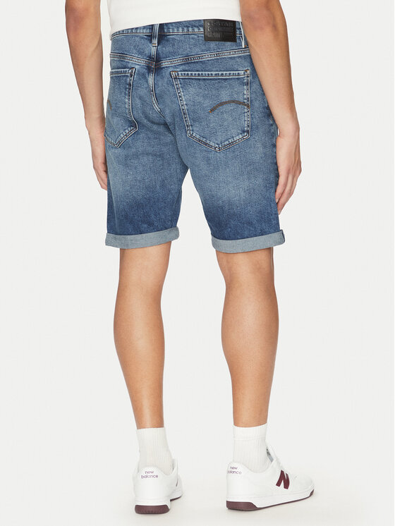 G-Star Raw G-Star Raw Džínsové šortky Mosa D24430-C052 C606 Modrá Regular Fit