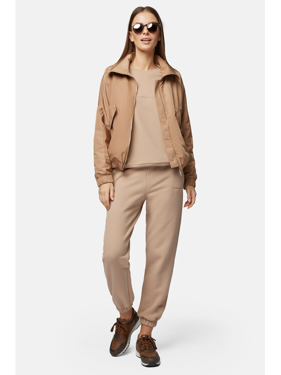 Lancerto Lancerto Spodnie dresowe Lily SP135123000001 Beżowy Relaxed Fit