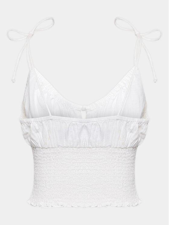 Gina Tricot Gina Tricot Top 19928 Bijela Regular Fit