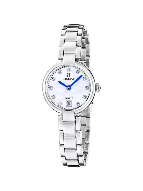 Festina Festina Zegarek F20784-1 Srebrny