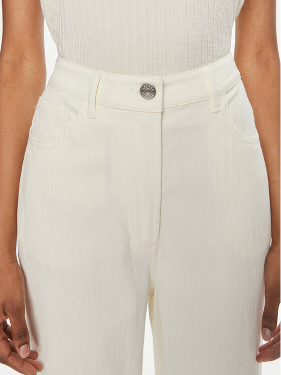 Samsøe Samsøe Samsøe Samsøe Jeansy Sashelly F24100025 Écru Wide Leg