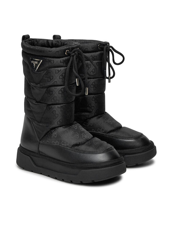 Guess Guess Μπότες Χιονιού Umme FLFUMM ELE10 Μαύρο