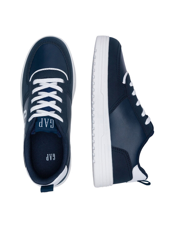 Gap Gap Sneakersy BOSTON CUP LOW Y GP515036AY-NV00 Granatowy