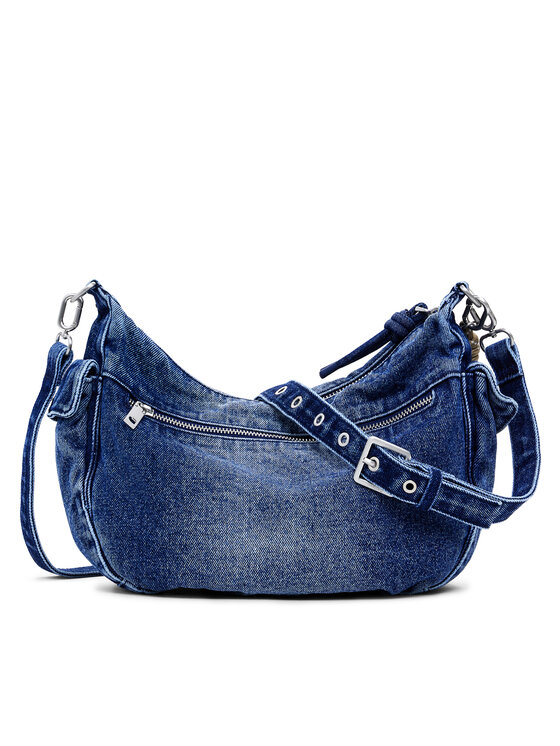 Desigual Desigual Handtasche Half Logo Astana 25SAXD28 Blau