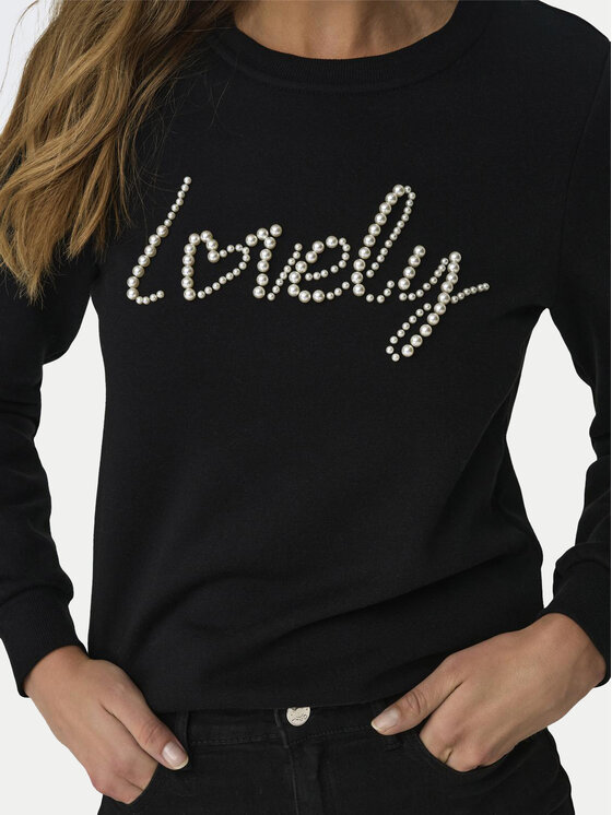 ONLY ONLY Μπλούζα Amy 15331042 Μαύρο Regular Fit