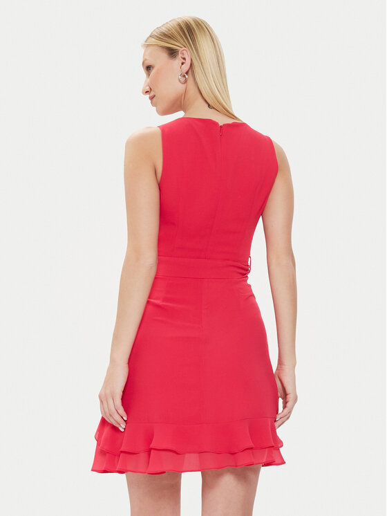 Morgan Morgan Vestito estivo 241-ROSVAL Rosso Regular Fit