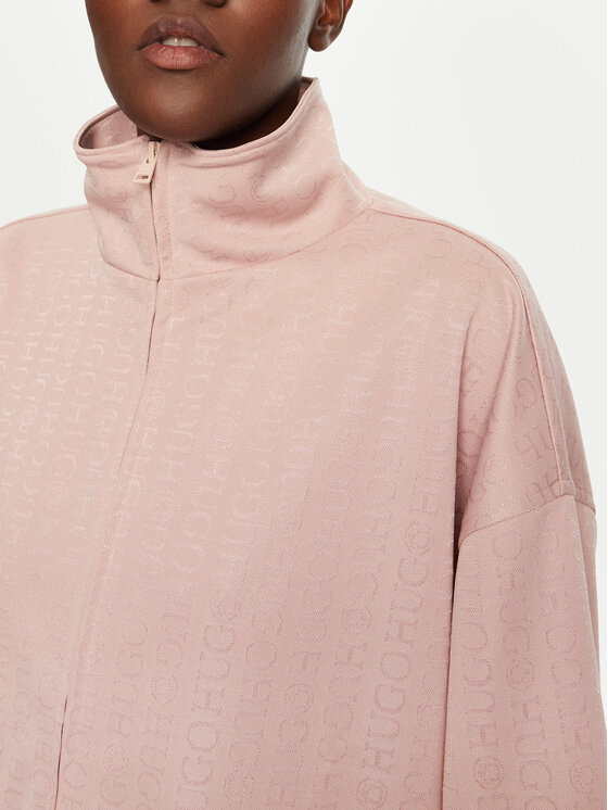 HUGO HUGO Bluza Dicole_B 50531182 Różowy Oversize