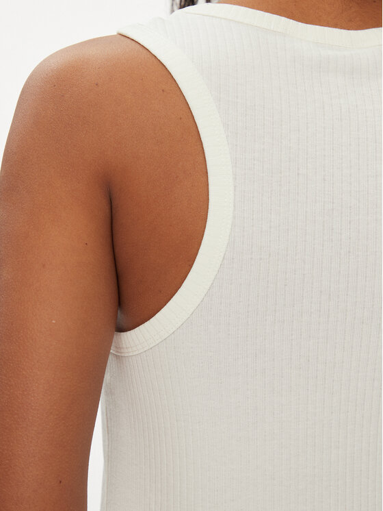Lee Lee Top 112350212 Écru Slim Fit