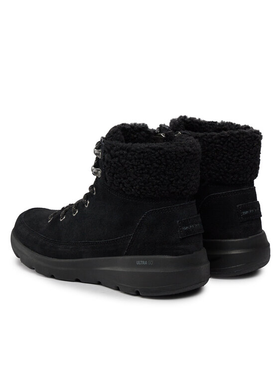 Skechers Skechers Čizme Glacial Ultra Woodlands 16677/BBK Crna