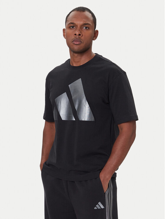 adidas adidas Tricou JM1709 Negru Loose Fit