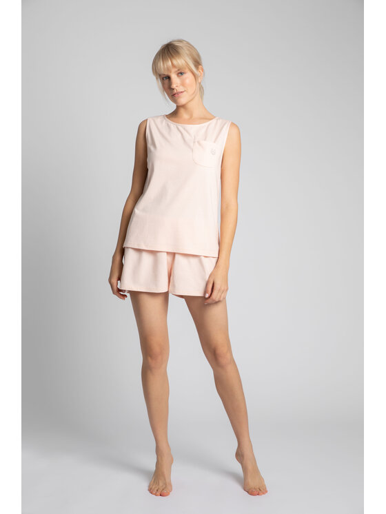LaLupa LaLupa Bluzka LA015 Różowy Comfortable Fit
