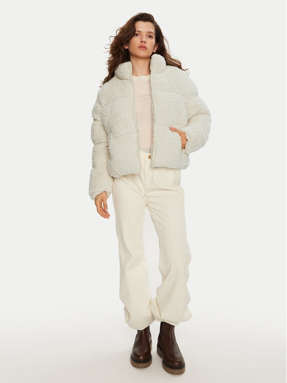 Brave Soul Brave Soul Пуховик LJK-MICHELLINCRE Écru Regular Fit