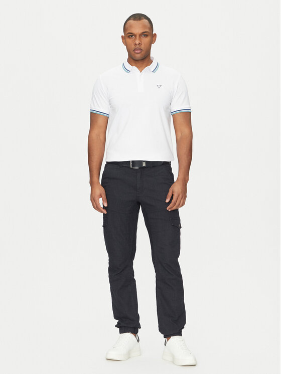 Guess Guess Tričko M2GP34 KARS0 Biela Regular Fit