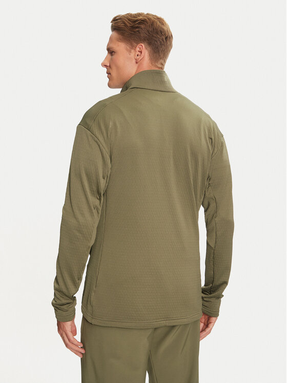 adidas adidas Технічний світшот Terrex Multi Light IQ3742 Зелений Slim Fit