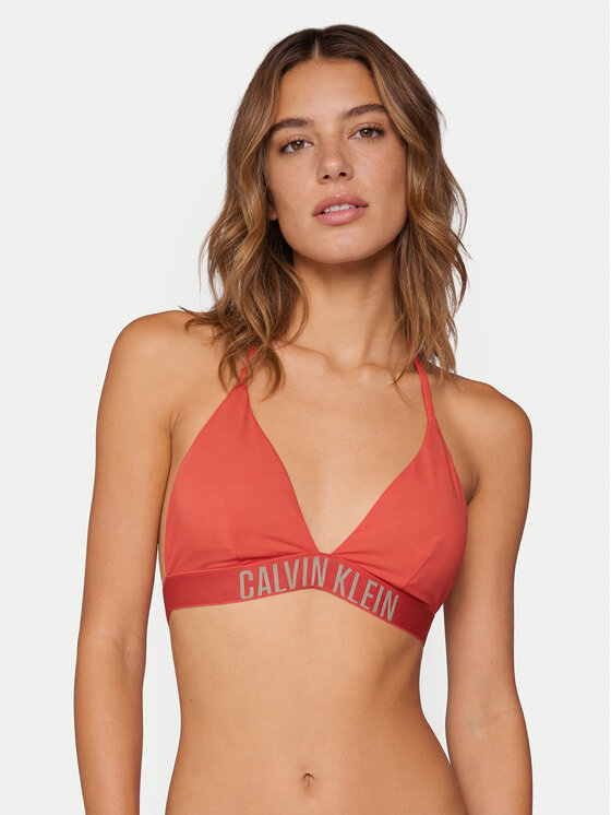 Calvin Klein Swimwear Bikini partea de sus LV00Q61222 Roz