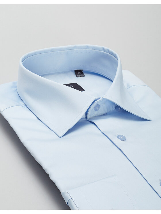 Borgio Borgio Koszula simeria Niebieski Slim Fit