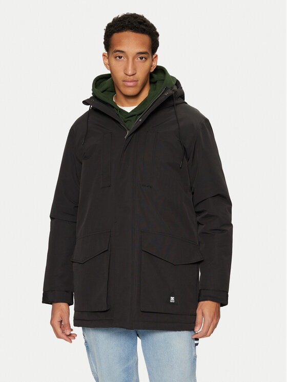 DC DC Μπουφάν χειμωνιάτικο Murrayfield ADYJK03200 Μαύρο Standard Fit