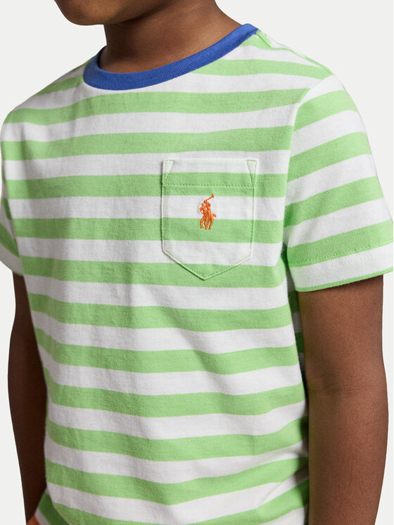 Polo Ralph Lauren Polo Ralph Lauren T-Shirt 322B13586002 Zielony Regular Fit