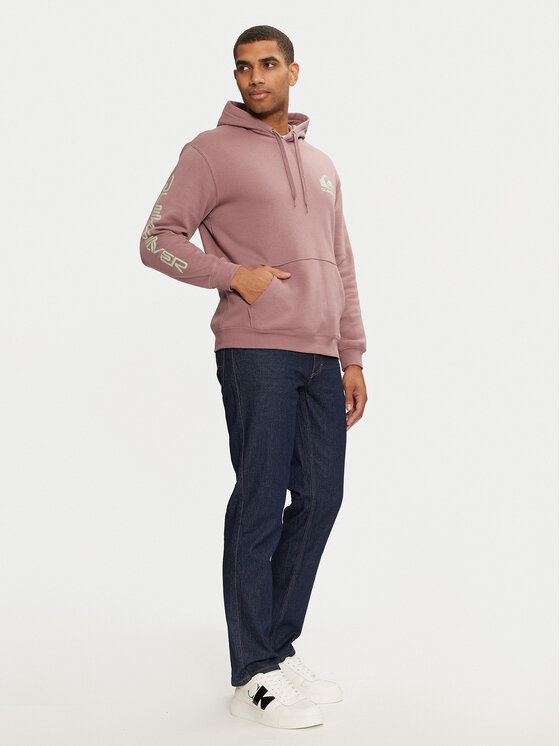 Quiksilver Quiksilver Bluza Omni Logo AQYFT03358 Fioletowy Regular Fit