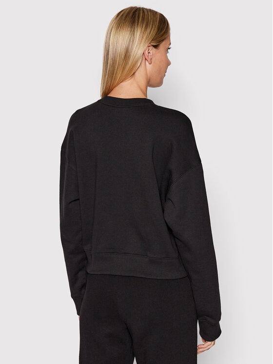 adidas adidas Majica dugih rukava adicolor Classics HC2064 Crna Relaxed Fit