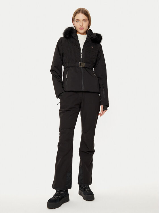 Aulp Aulp Skijaška jakna Velda Crna Slim Fit