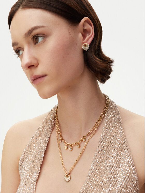 Guess Guess Kaklo papuošalas JUBN05 208JW Auksinė