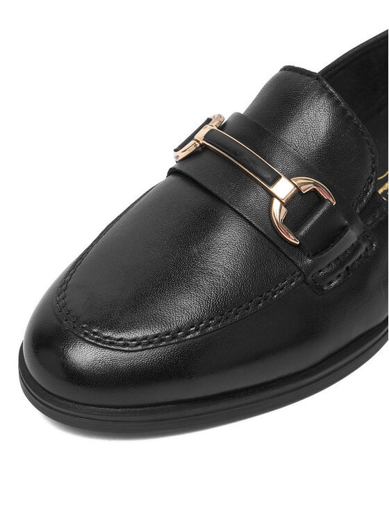 Rieker Rieker Loafersy CEO-46262-01 Czarny