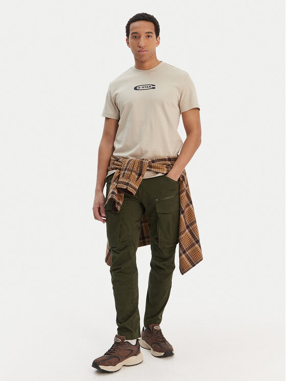 G-Star Raw G-Star Raw Pantaloni din material Rovic D02190-5126 Verde Regular Fit