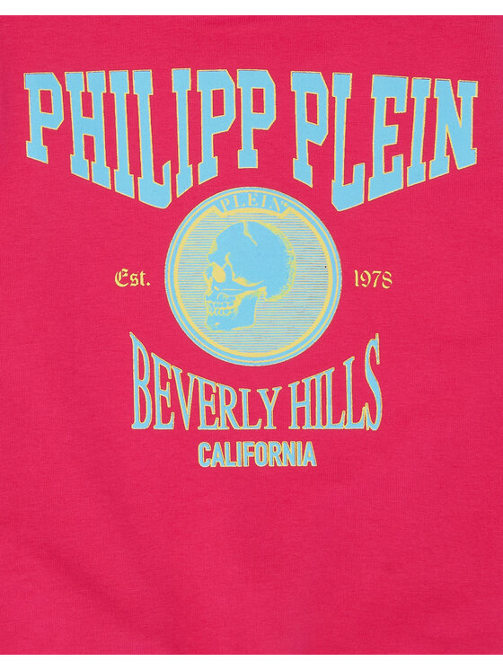 PHILIPP PLEIN PHILIPP PLEIN Bluza 27775 Różowy Regular Fit