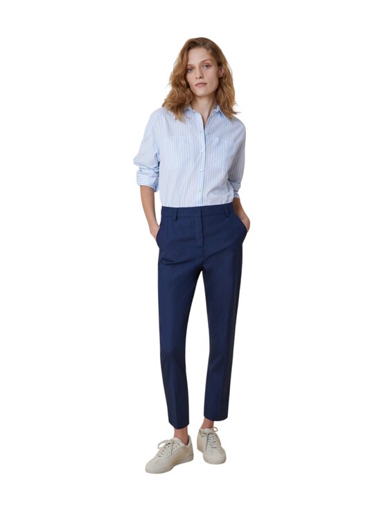 Pennyblack Pennyblack Chinosy 2511131223200-011 Niebieski Regular Fit