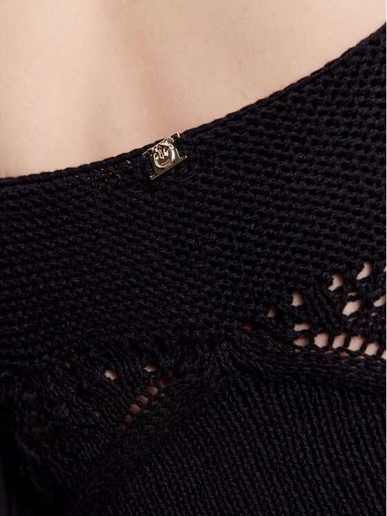 PINKO Pinko Särkpluus 101165 A0TS Must Regular Fit