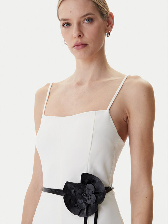 Guess Guess Coctailkleid W6RK0G KC9O0 Écru Regular Fit