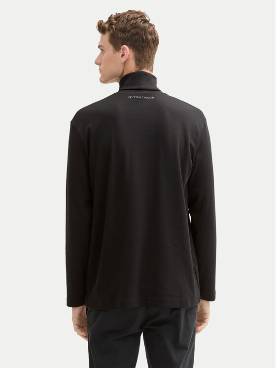 Tom Tailor Tom Tailor Rollkragenpullover 1043993 Schwarz Regular Fit