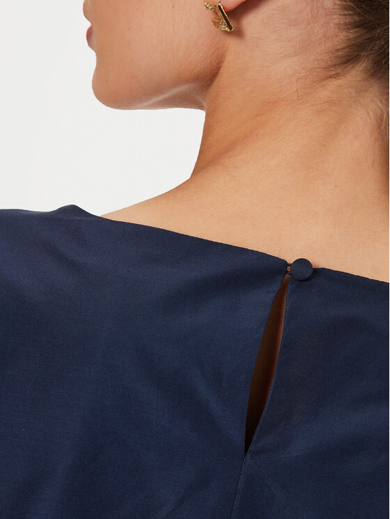 Weekend Max Mara Weekend Max Mara Blúz Parana 2425166021 Sötétkék Relaxed Fit