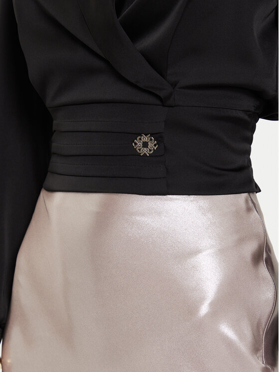 Rinascimento Rinascimento Halenka CFC0120273003 Černá Regular Fit