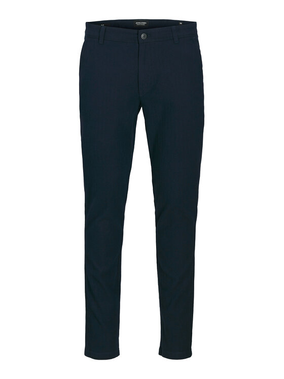 Jack & Jones Jack & Jones Chinosy Marco Bowie 12279659 Niebieski Slim Fit