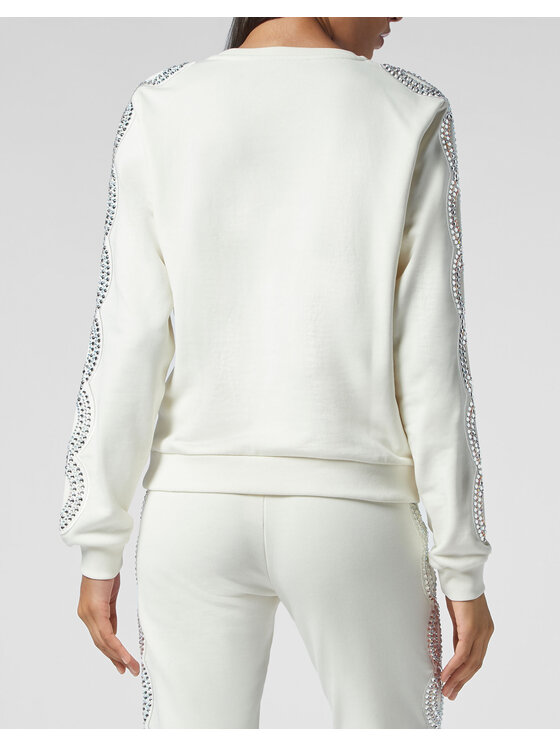 PHILIPP PLEIN PHILIPP PLEIN Bluza 4225 Beżowy Regular Fit