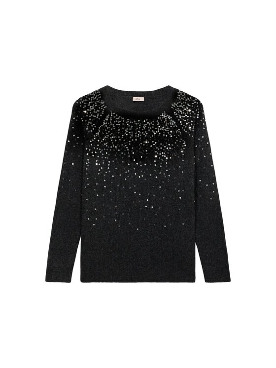 Oltre Oltre Maglione M514J005286N013 Grigio Regular Fit