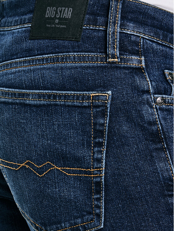 BIG STAR BIG STAR Jeansy TOBIAS Niebieski Slim Fit