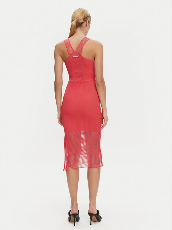 PINKO PINKO Φόρεμα υφασμάτινο 104811 A2GJ N55 Πορτοκαλί Regular Fit