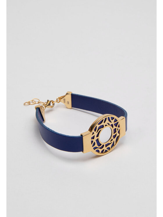 MARASIMSIM MARASIMSIM Náramok Blue Orient Zlatá