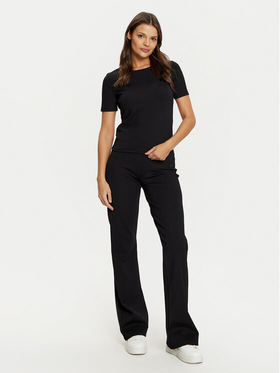 Guess Guess T-Shirt V5RI04 KCLH0 Czarny Regular Fit