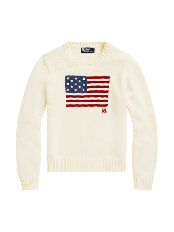 Polo Ralph Lauren Polo Ralph Lauren Sweter 211896939002 Beżowy Straight Fit