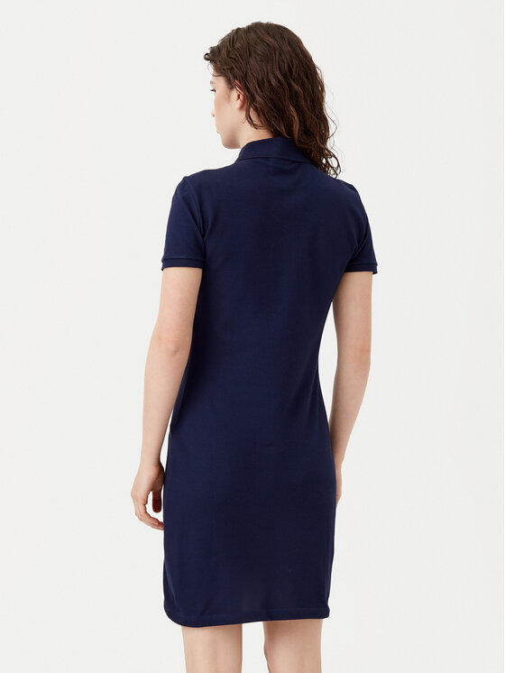 Lacoste Lacoste Sukienka codzienna EF5473 Granatowy Slim Fit