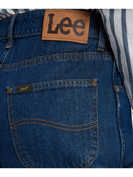 Lee Lee Jeansy 112386467 Niebieski Slim Fit