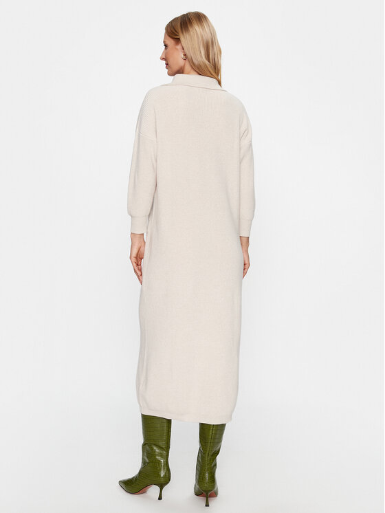 Peserico Peserico Strickkleid S92218F12 Beige Regular Fit