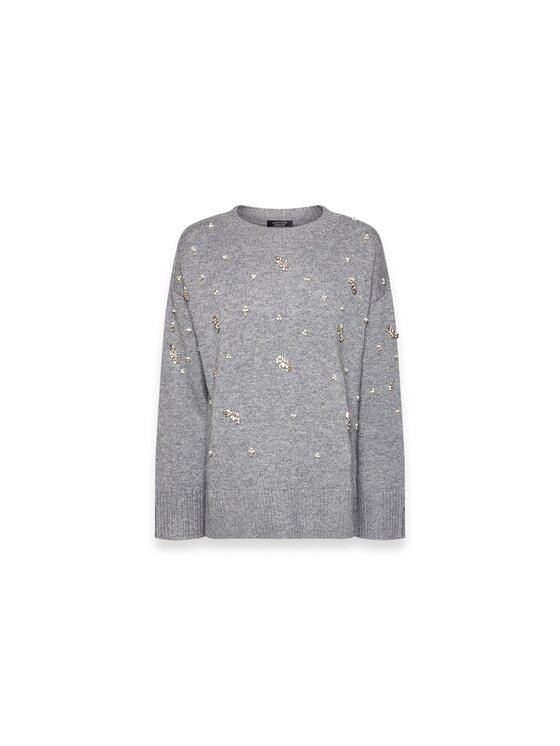 Elena Mirò Elena Mirò Sweter M010Z100803N013 Szary Regular Fit